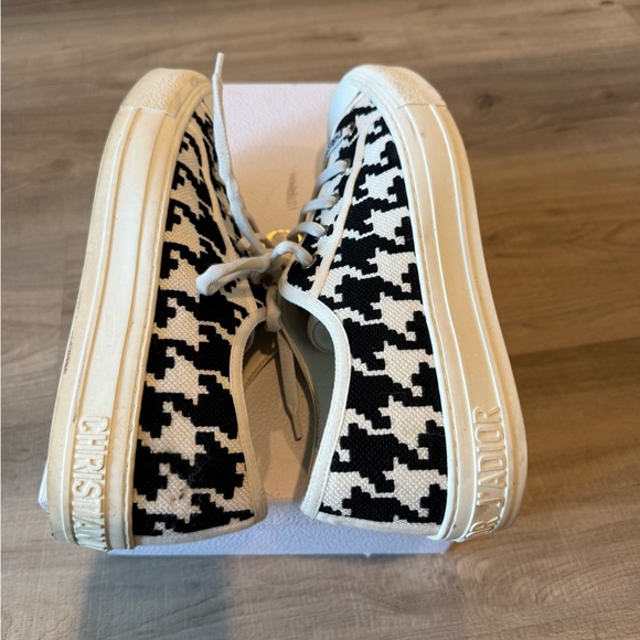 Dior women's Walk'N'Dior 'Macro Houndstooth' 40 - Picture 6 of 8